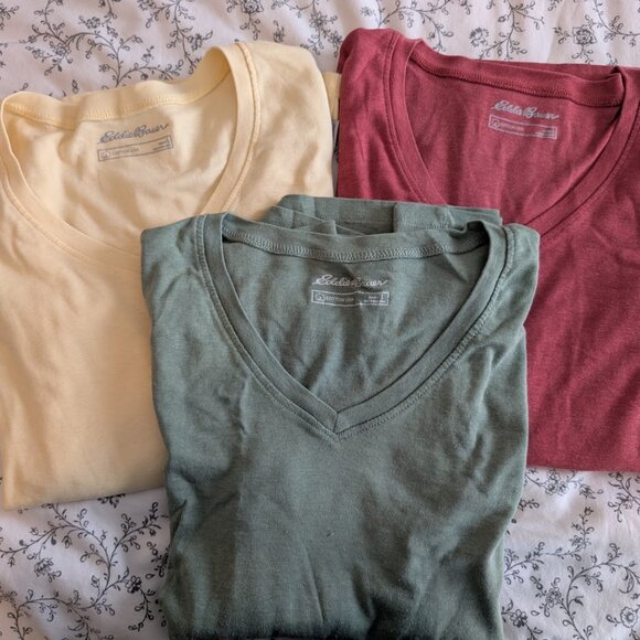 3 Eddie Bauer Long sleeve shirts - Picture 2 of 6